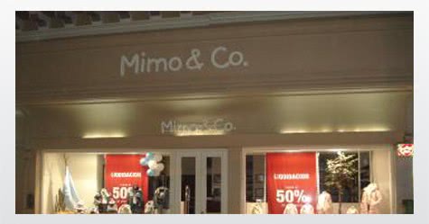 Cartelería para Mimo&Co. Río Cuarto Cartelería para Mimo&Co. Río Cuarto