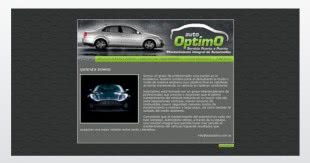 Diseño de sitio web para Autoptimo :: Servicios para automóviles