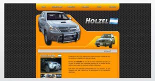 Diseño de sitio web para Holzel 4x4